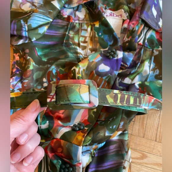 Vintage Biba colourful dress xs/s - Picture 3 of 5